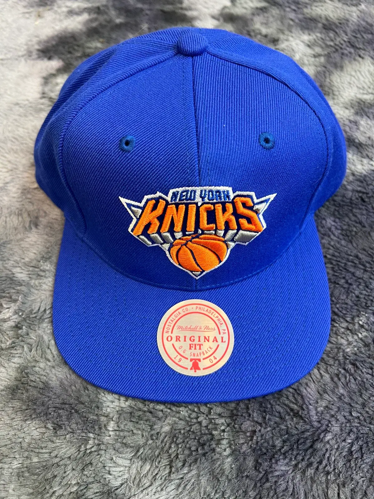New York Knicks Mitchell & Ness Original Fit Snapback – Royal Blue